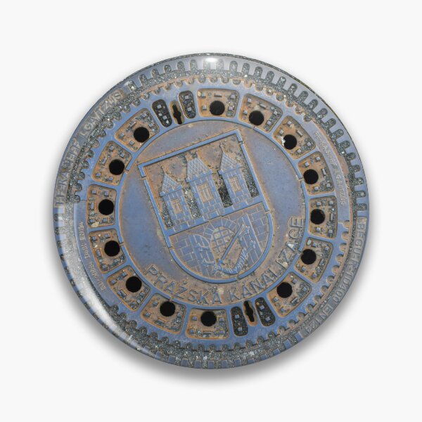 Item preview, Prague Manhole Cover, Prague Castle Complex, Prague, Czech Republic designed and sold by Catherine Sherman.