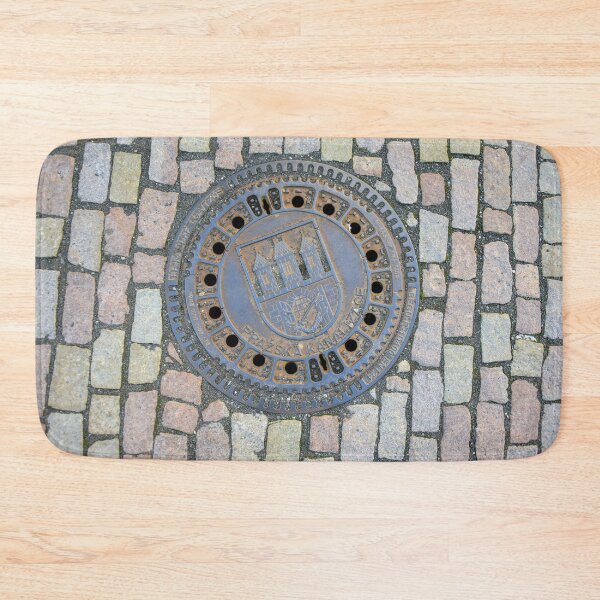 Item preview, Prague Manhole Cover, Prague Castle Complex, Prague, Czech Republic designed and sold by Catherine Sherman.