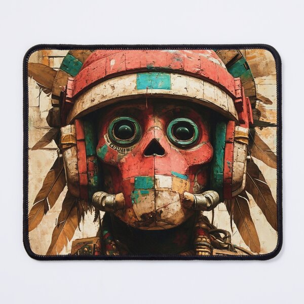 Item preview, Aztec Drone Fighter Pilot 2050 designed and sold by stevepmp.