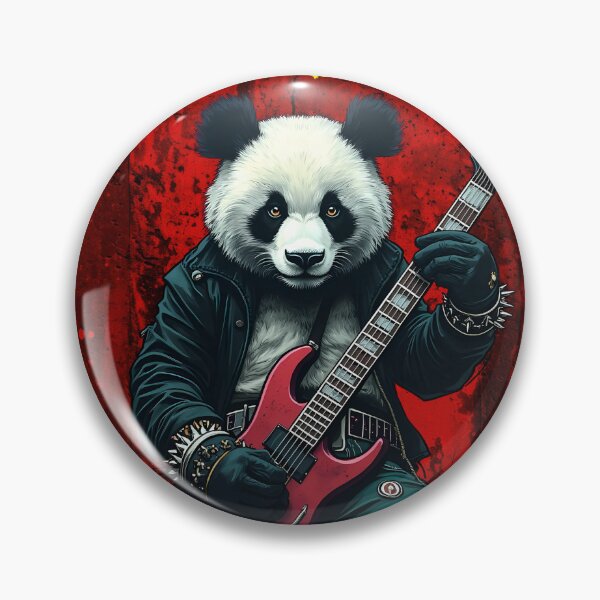 Item preview, Punk Rock Panda designed and sold by Dino-Lune.