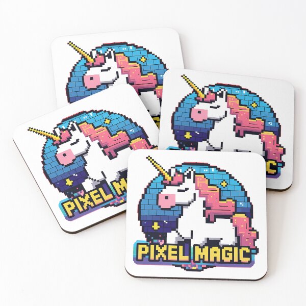 Item preview, Pixel Magic Unicorn designed and sold by zoughlal.