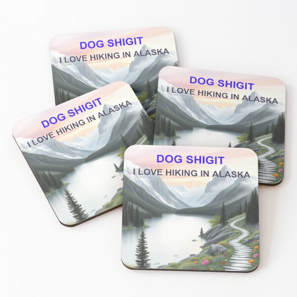 Item preview, Hiking in Alaska designed and sold by ZZTees.