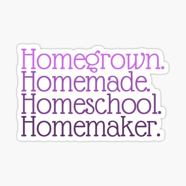 Item preview, Homemaker Sticker designed and sold by aileena37.