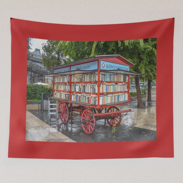 Item preview, Budapest, Hungary, Book Cart designed and sold by Catherine Sherman.