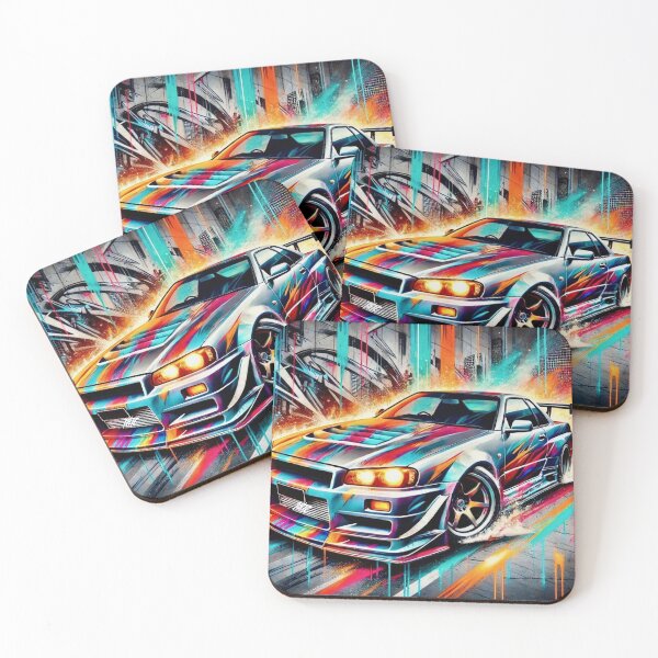Item preview, Urban Velocity: R34 Skyline GT-R designed and sold by ThrottleNThread.