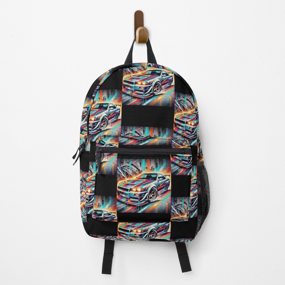 Item preview, Backpack designed and sold by ThrottleNThread.