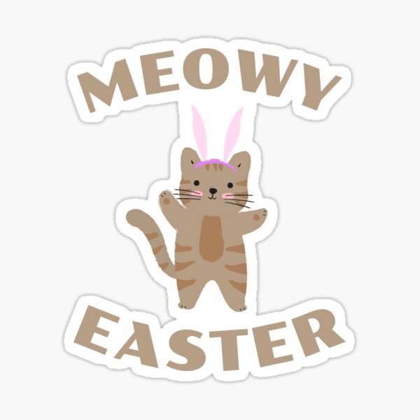 Item preview, Meowy Easter designed and sold by 87-Aesthetics.