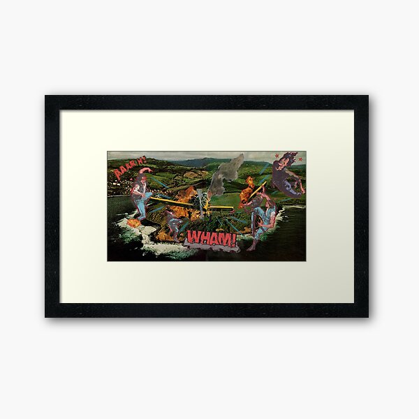 Item preview, "WHAM" Action Collage designed and sold by Emma Jabbari.