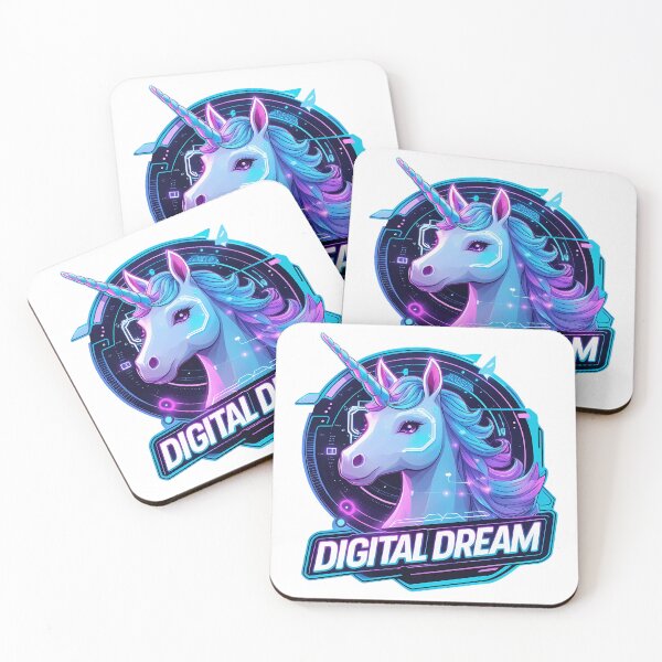Item preview, Digital Dream Unicorn designed and sold by zoughlal.