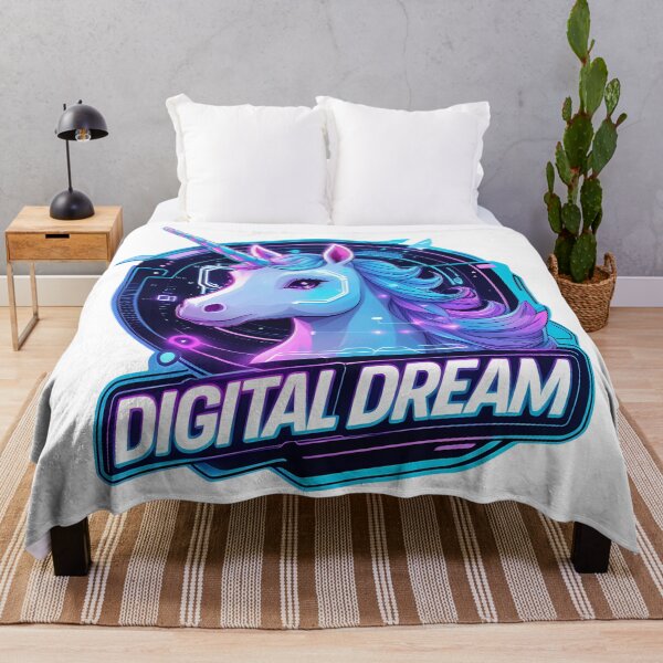 Item preview, Digital Dream Unicorn designed and sold by zoughlal.