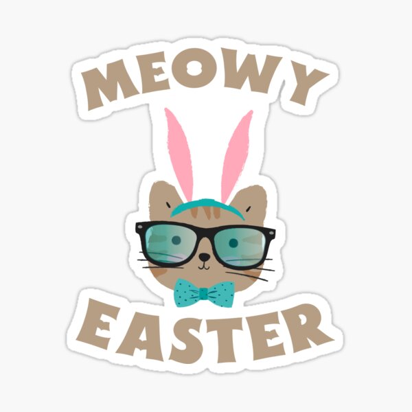 Item preview, Meowy Easter designed and sold by 87-Aesthetics.