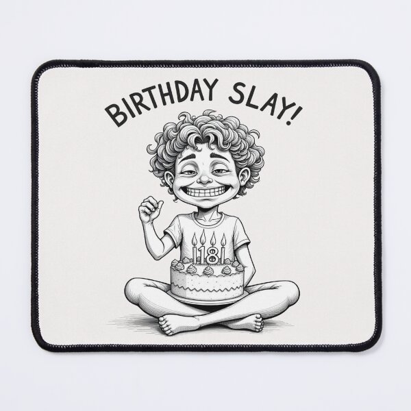 Item preview, Graphic Tee with Original Art 18th Birthday designed and sold by AxstinGraphics.