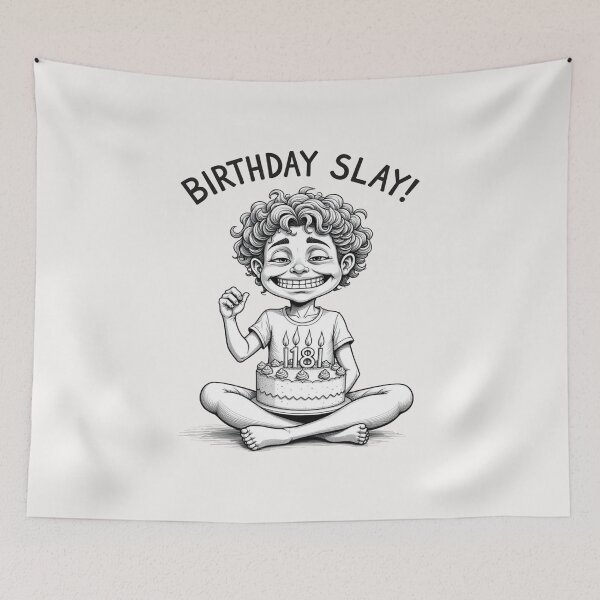 Item preview, Graphic Tee with Original Art 18th Birthday designed and sold by AxstinGraphics.