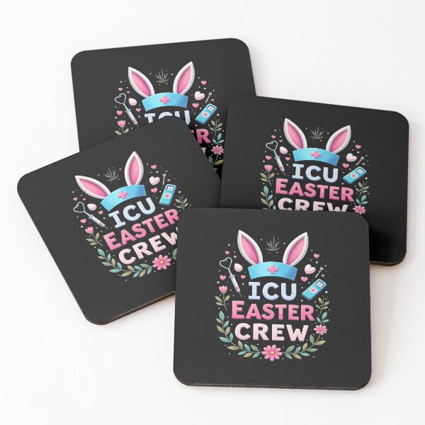 Item preview, Cute ER Nurse Crew ICU Nurse Bunny Easter Day Girls Women designed and sold by AxstinGraphics.