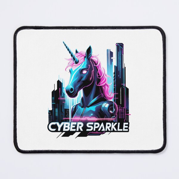 Item preview, Cyber Sparkle Unicorn designed and sold by zoughlal.