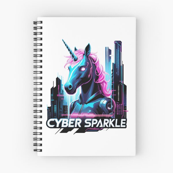 Item preview, Cyber Sparkle Unicorn designed and sold by zoughlal.