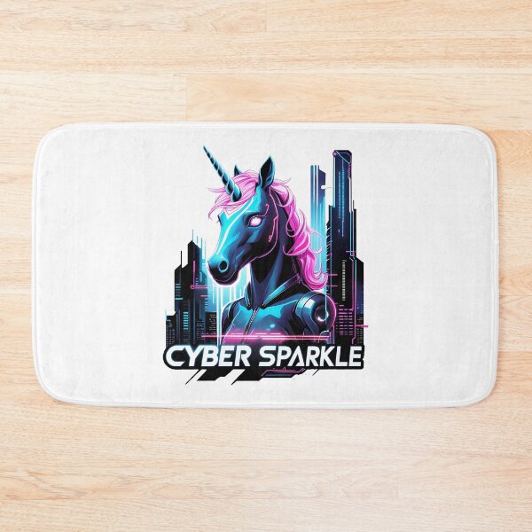 Item preview, Cyber Sparkle Unicorn designed and sold by zoughlal.