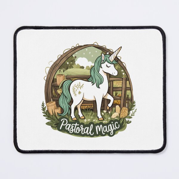 Item preview, Pastoral Magic Unicorn designed and sold by zoughlal.