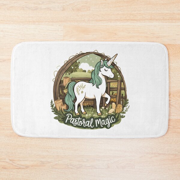 Item preview, Pastoral Magic Unicorn designed and sold by zoughlal.