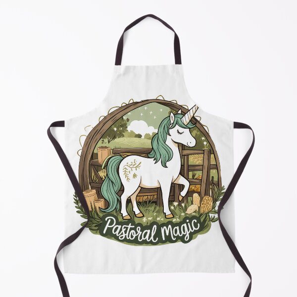 Item preview, Pastoral Magic Unicorn designed and sold by zoughlal.