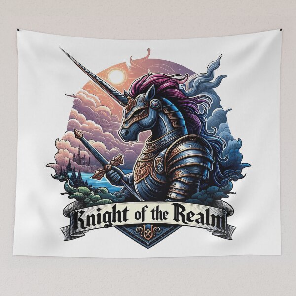 Item preview, Knight of the Realm Unicorn designed and sold by zoughlal.