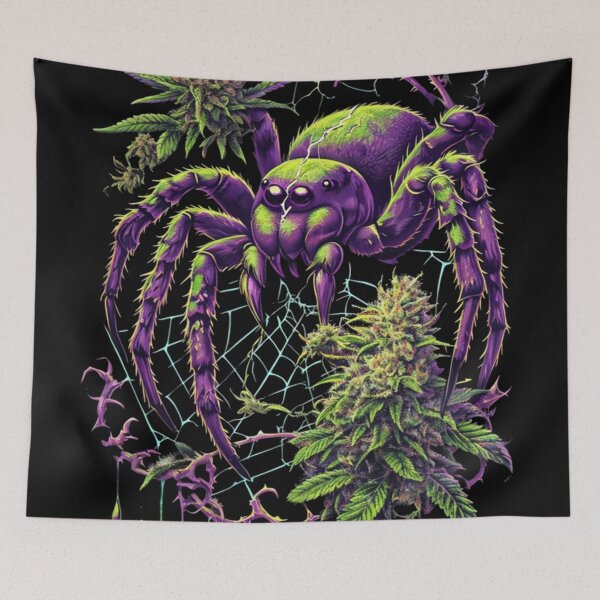 Item preview, marijuana and spider design 420  designed and sold by EccentricsByE.
