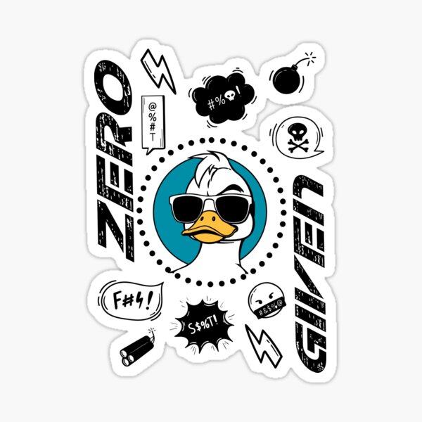 Aperçu de l'œuvre Zéro canard donné créée et vendue par DarrenAshenOne.