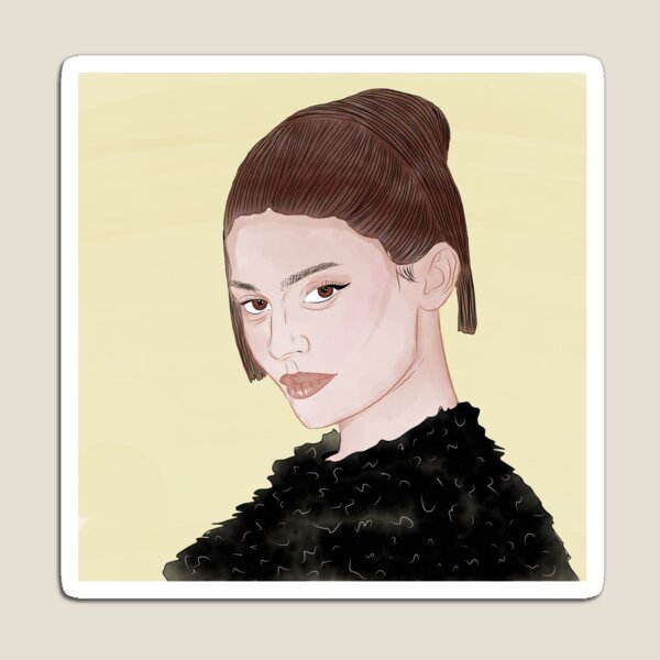 Aperçu de l'œuvre Kylie Jenner en noir créée et vendue par MAVNALE.
