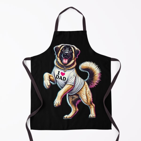 Item preview, Anatolian Shepherd Dog Dad I Love Dad Anatolian Shepherd Dog Lover designed and sold by Kimberley King Art King Art.