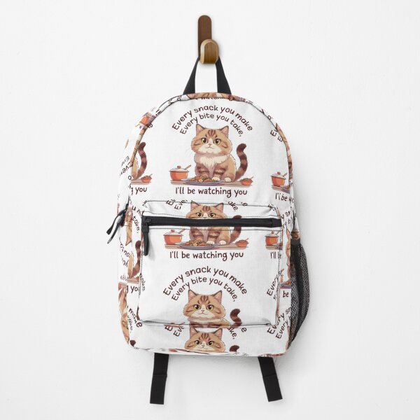 Item preview,  Every Snack You Make, Every Bite You Take – Funny Cat Watching You Design designed and sold by bannzy.