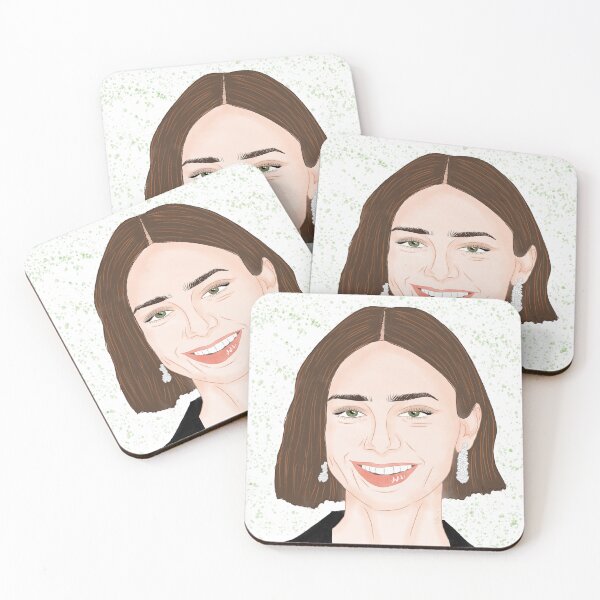 Item preview, Lily Collins smiling designed and sold by MAVNALE.