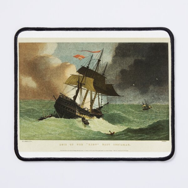 Item preview, Loss of the Kent, East Indiaman. designed and sold by Pictures With A Message.