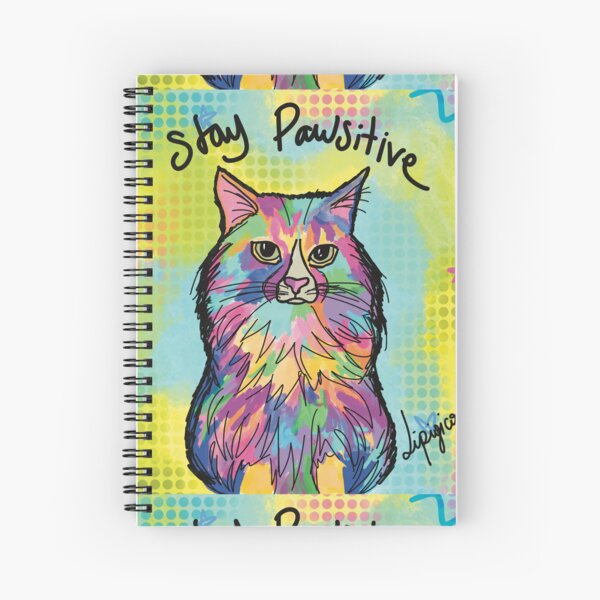 Aperçu de l'œuvre Restez pawsitive créée et vendue par LipigicoArt.
