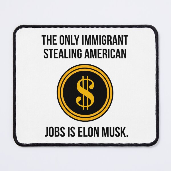 Item preview, The only immigrant stealing American jobs  designed and sold by Rachel the Artist .