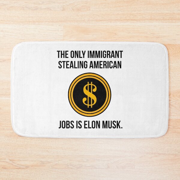Item preview, The only immigrant stealing American jobs  designed and sold by Rachel the Artist .