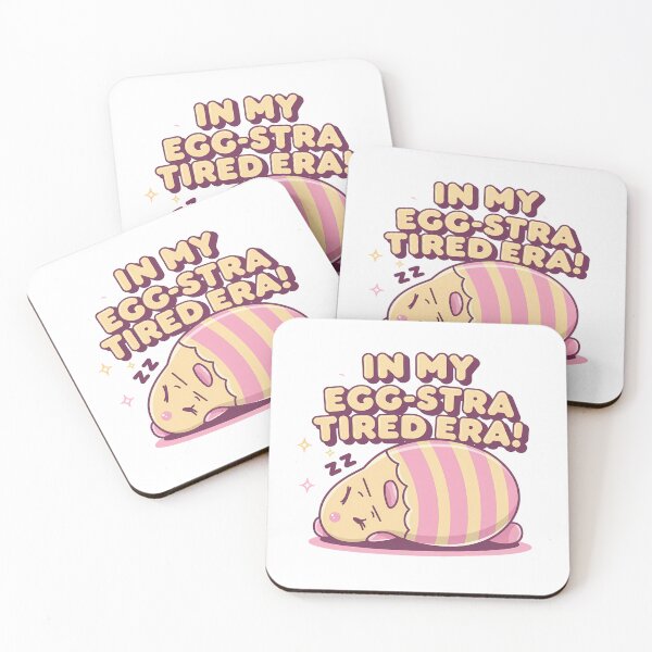 Item preview, Egg-Stra Tired Era designed and sold by catthemedic.