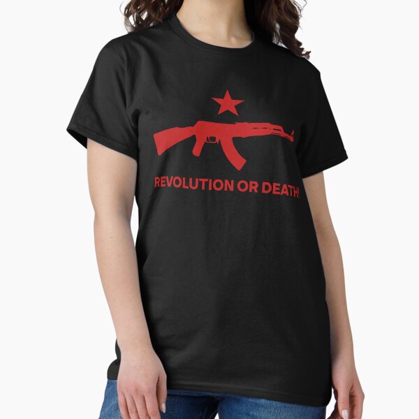Aperçu de l'œuvre Révolution ou Mort Rouge créée et vendue par RevolutionToday.