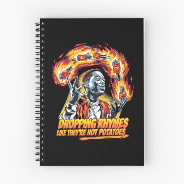 Item preview, Spit Fire Rhymes Hotter than Flames designed and sold by RadDeck.