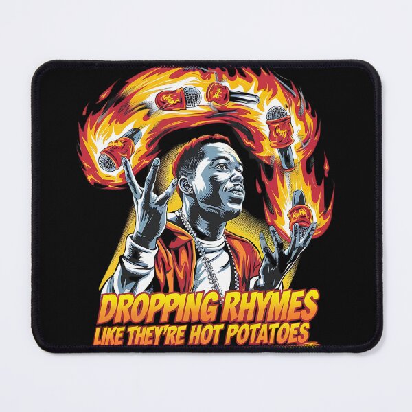 Item preview, Spit Fire Rhymes Hotter than Flames designed and sold by RadDeck.