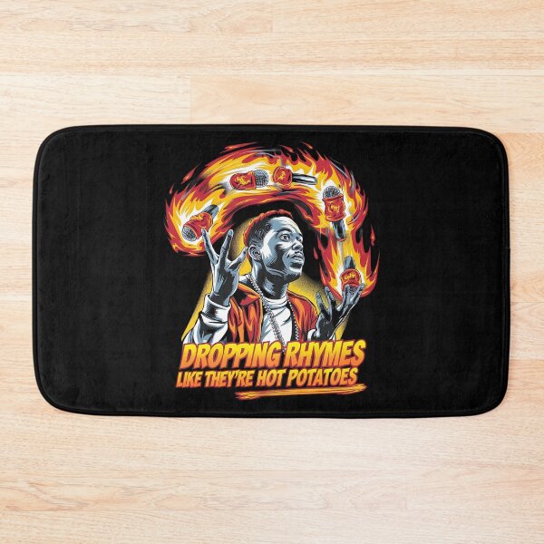 Item preview, Spit Fire Rhymes Hotter than Flames designed and sold by RadDeck.