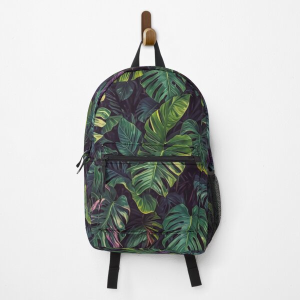 Item preview, Monstera with Shades of Purple - Aesthetic Tropical Plants Foliage - Greenery - Fresh Dense Plants - Vegetation After Rain designed and sold by MyArt23.