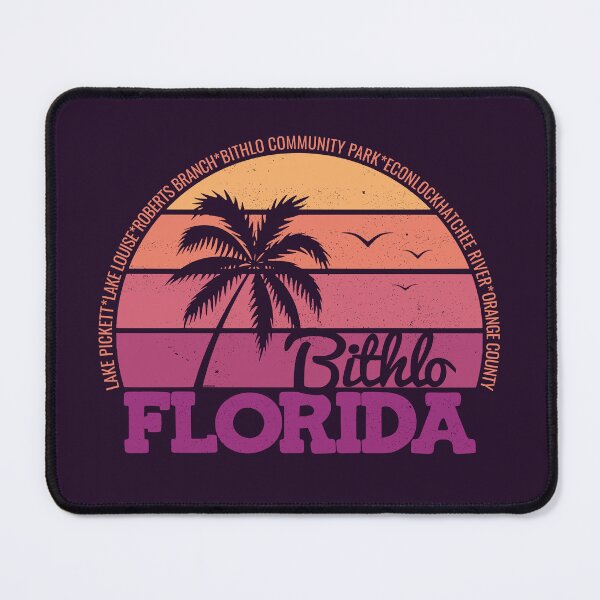Item preview, Bithlo Florida Retro Sunset Local Pride Logo designed and sold by CRHPOD20.
