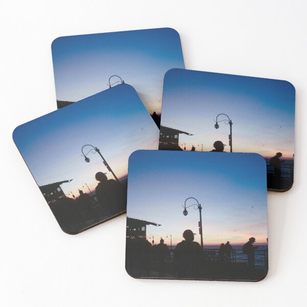 Item preview, Santa Monica Pier Boardwalk Silhouette designed and sold by LBMEprints.