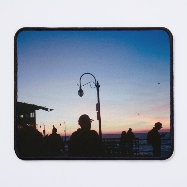 Item preview, Santa Monica Pier Boardwalk Silhouette designed and sold by LBMEprints.