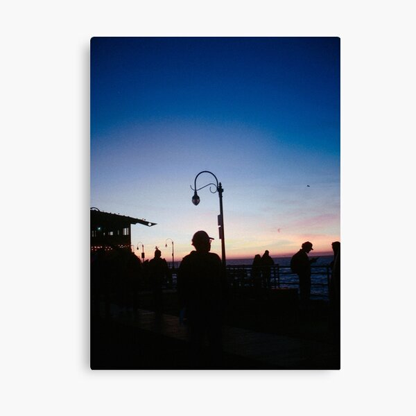 Item preview, Santa Monica Pier Boardwalk Silhouette designed and sold by LBMEprints.