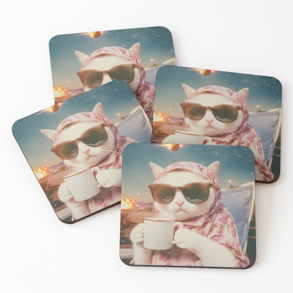 Item preview, [HD] Demure cat with glasses  designed and sold by FigmaCreations.
