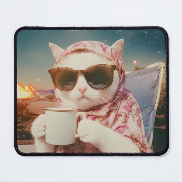 Item preview, [HD] Demure cat with glasses  designed and sold by FigmaCreations.