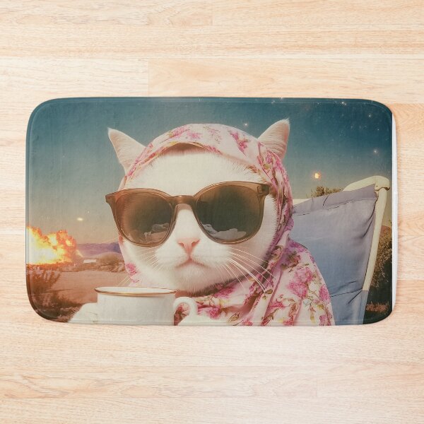 Item preview, [HD] Demure cat with glasses  designed and sold by FigmaCreations.