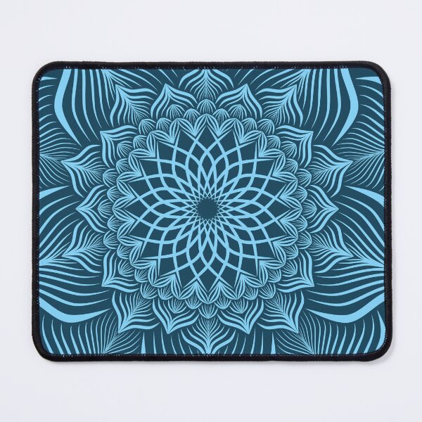 Item preview, Calming Healing Mandala Lotus designed and sold by MokiAwa.