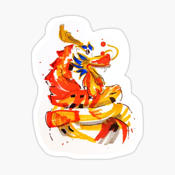 Item preview, Dragon in New Year designed and sold by Cybercity Visual by Cambreaker.